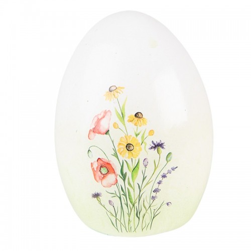 Uovo In Ceramica 10x14cm