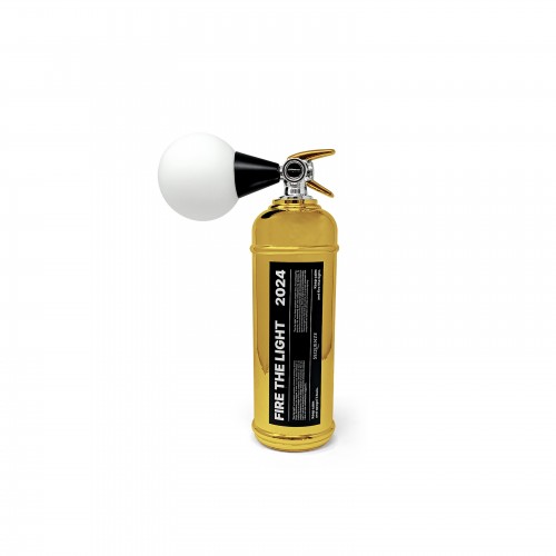 Lampada Fire The Light Oro: Design Unico per la Tua Casa