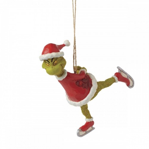 Addobbo Grinch Ice Skating 12cm