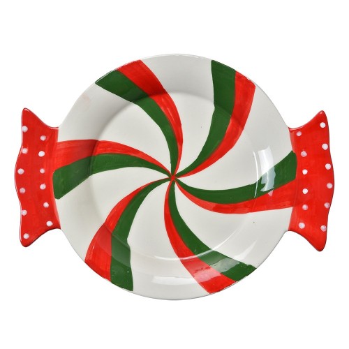 Vassoio Candy in Ceramica 27x20x3 cm