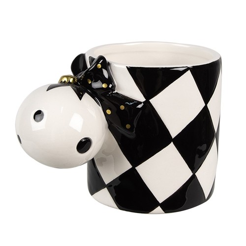 Tazza Black&White Sphere 13x8x9 cm / 350 ml