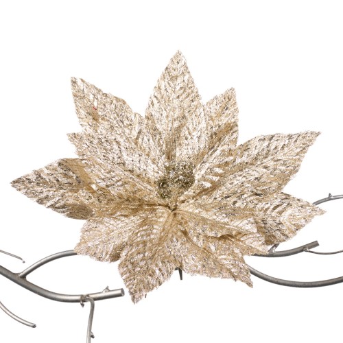 Poinsettia con Clip 30CM