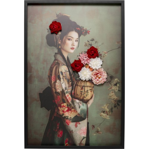Quadro  Kimono Girl 84×124 cm