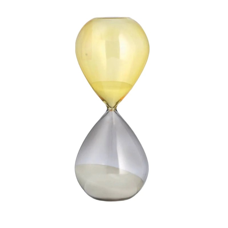 Il Tempo dell’Amore – Clessidra gialla H 40 cm