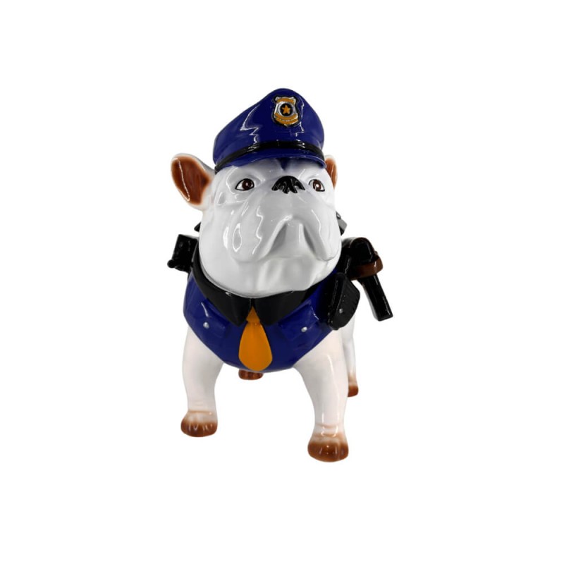 French Bulldog Police – Scultura S 29 × 15 × 33 cm