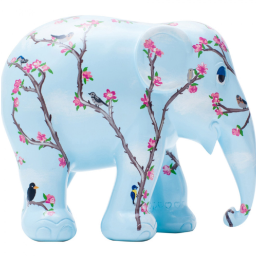 Blossom & Birds – Elefante da collezione 20 cm