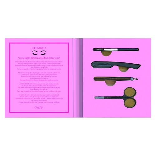 Set sopracciglia 4 pezzi Gift Novels
