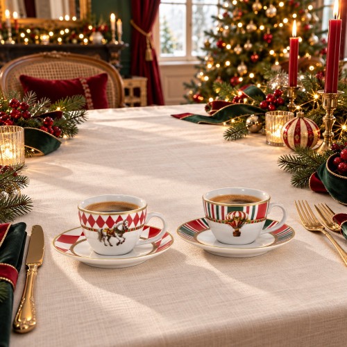 Xmas Circus Set 6 Tazze Caffe Cp.Ml.100 – 100 ml