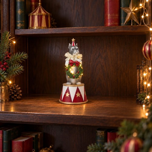 Xmas Circus Cane con LED – 10×23 cm