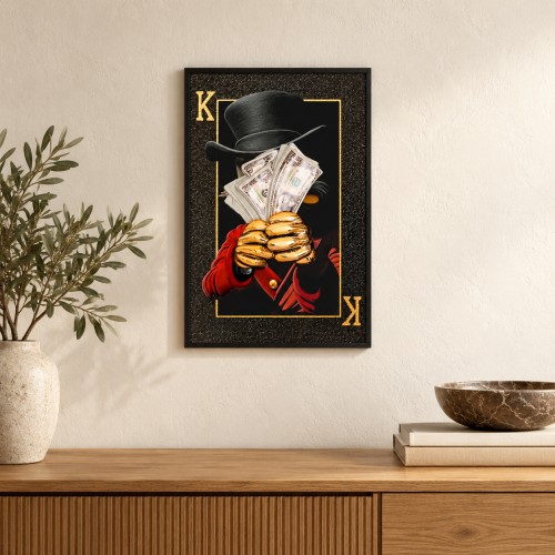 Quadro Dream Big King 26 × 40 cm