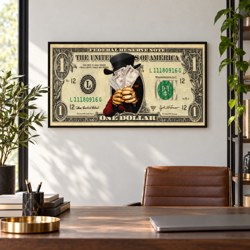 QUADRO DREAM BIG VERDONE 40X74