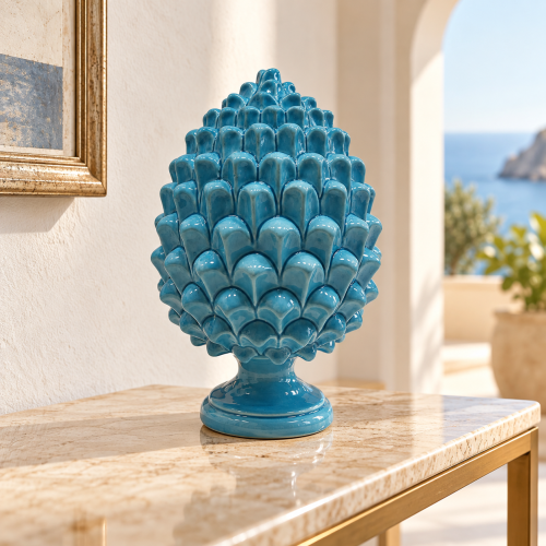 Pigna Azzurro h15cm