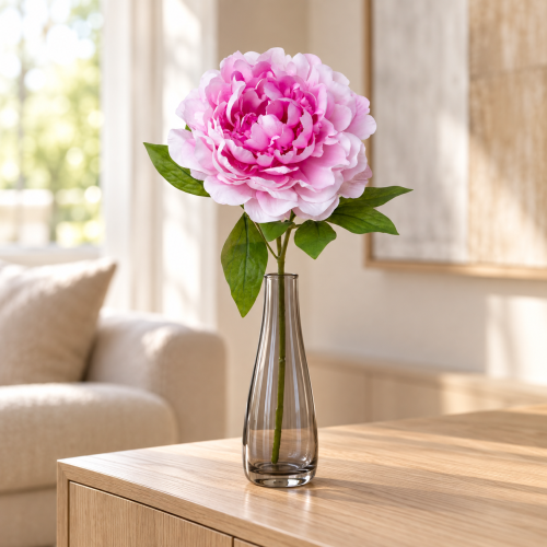 PEONIA GIANT H.57 CM Mauve