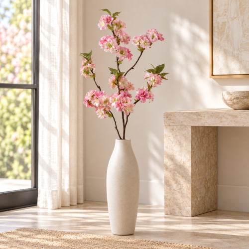 RAMO PESCO 98 CM FIORITO Pink
