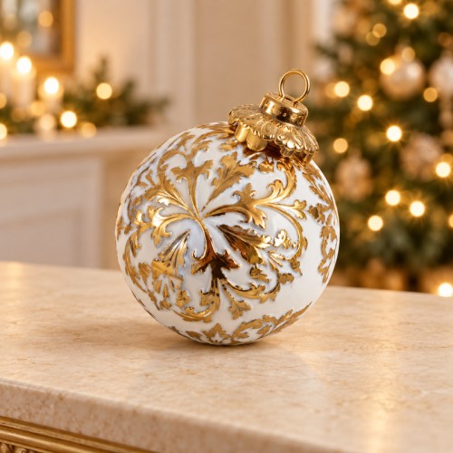 Only Xmas sfera oro 10 cm