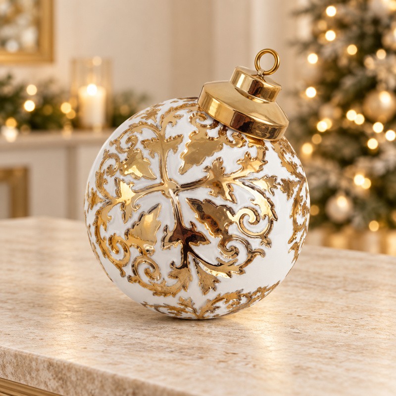 Only Xmas sfera oro 20 cm