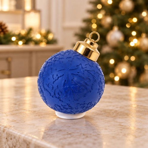 Only Xmas 2 sfera blu 10 cm