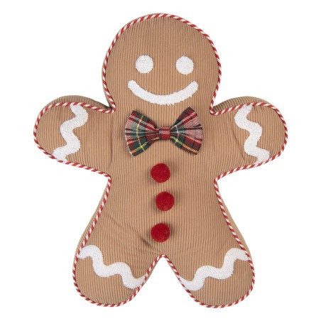 Cuscino sagomato omino gingerbread 40 cm