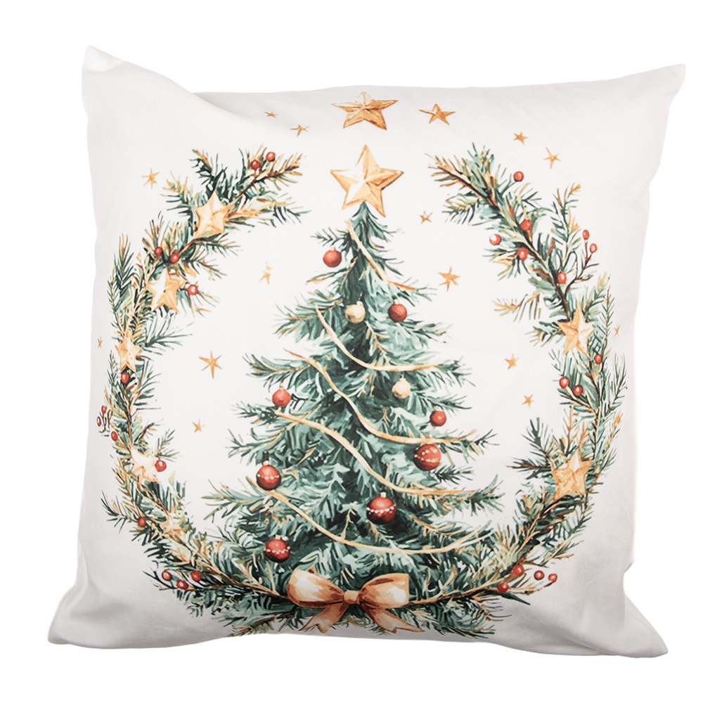 Cuscino natalizio con albero 45 cm