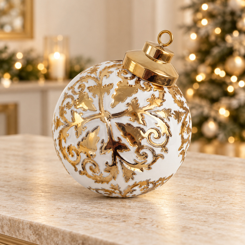 Only Xmas sfera oro 20 cm