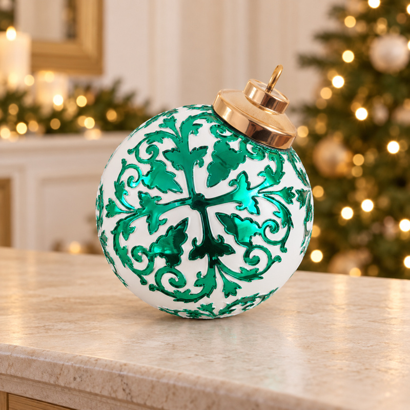 Only Xmas sfera verde 20 cm