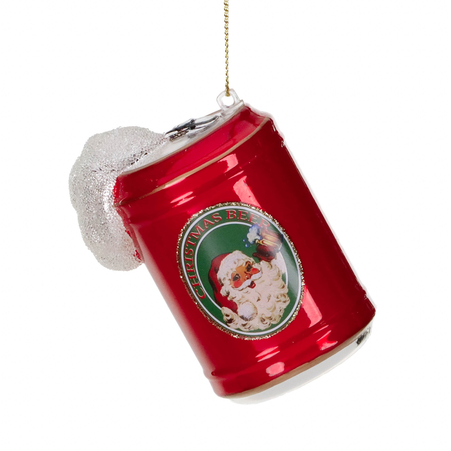 Lattina Santa’s Beer in vetro 9,5 cm